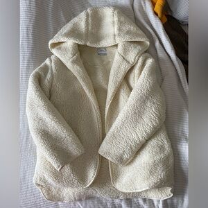 Urban outfitters fleece teddy coat